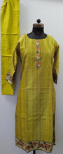 Load image into Gallery viewer, Taser Silk Kurti Set
