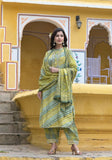 Modal Silk Kurti Full Set With Dupatta