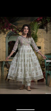 Load image into Gallery viewer, Mal Mal Cotton Kurti Set With Dupatta
