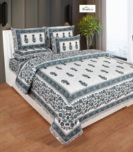 Load image into Gallery viewer, Jaipuri printed Cotton Bedsheet
