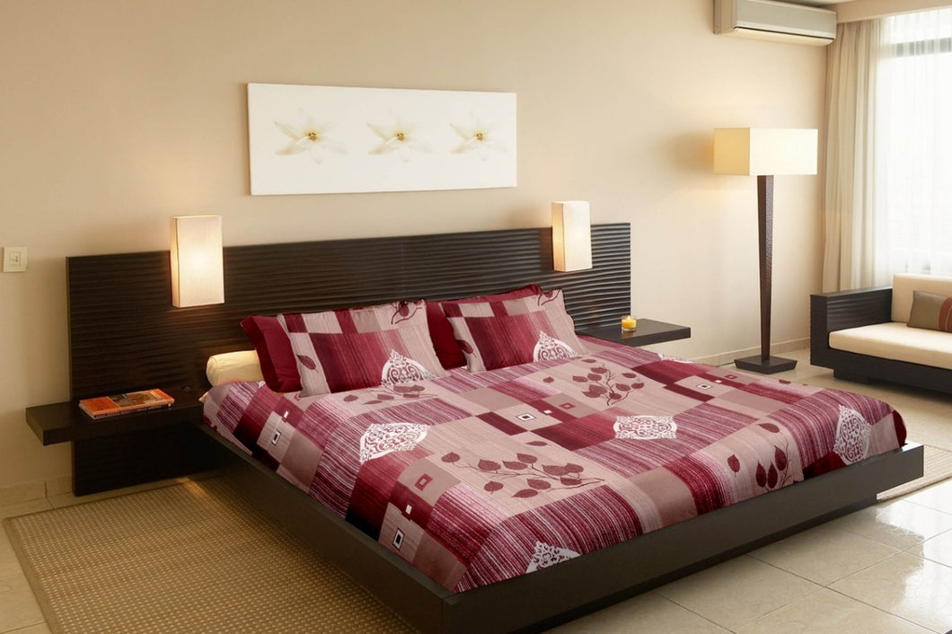 KING SIZE GLACE COTTON BEDSHEET