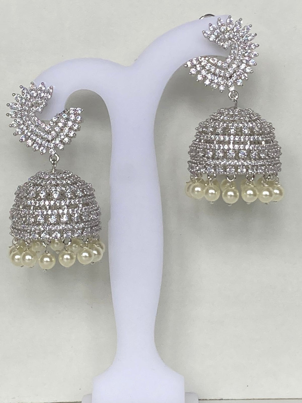 Zircon Jhumkas