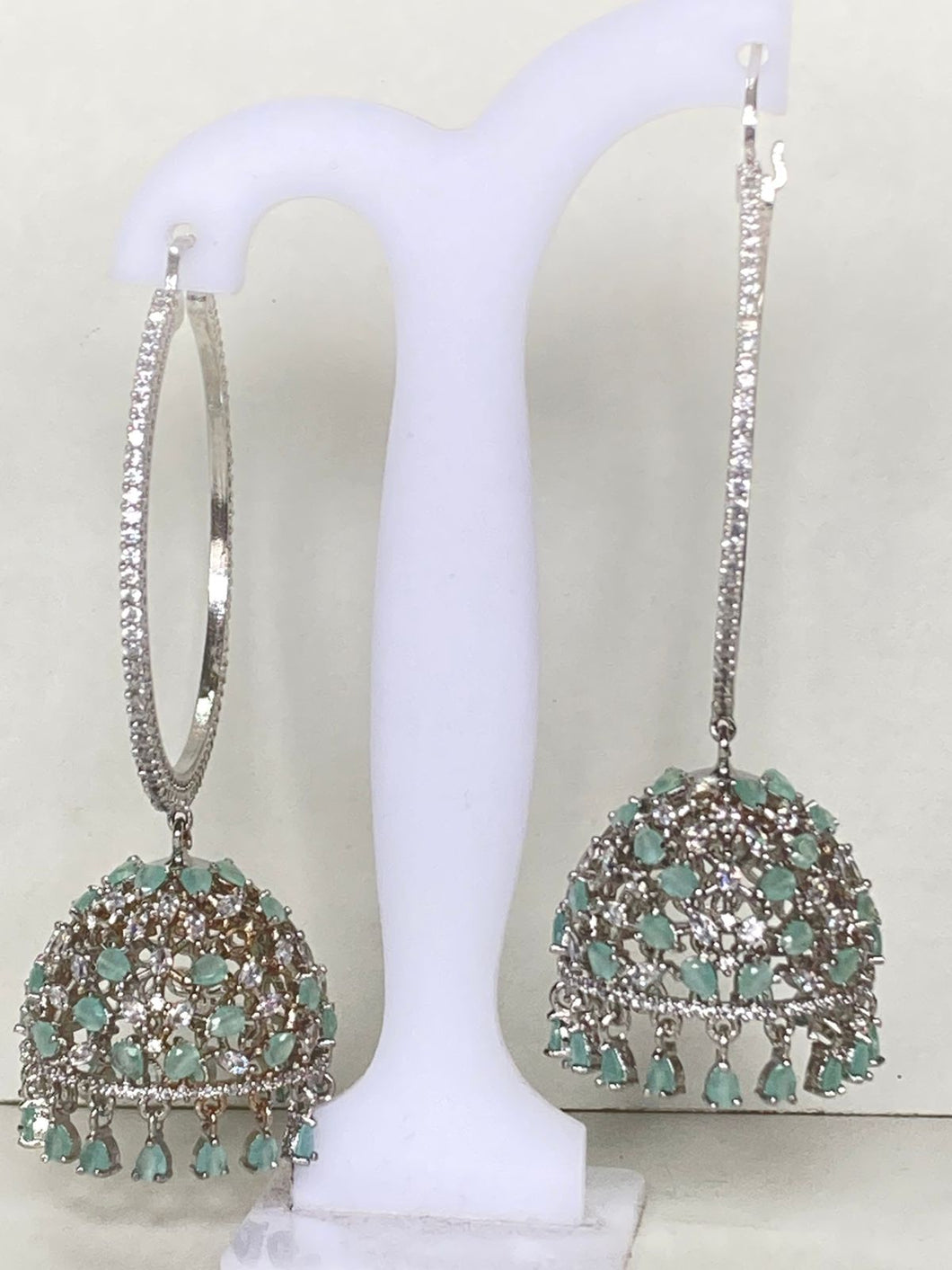 Zircon Jhumkas