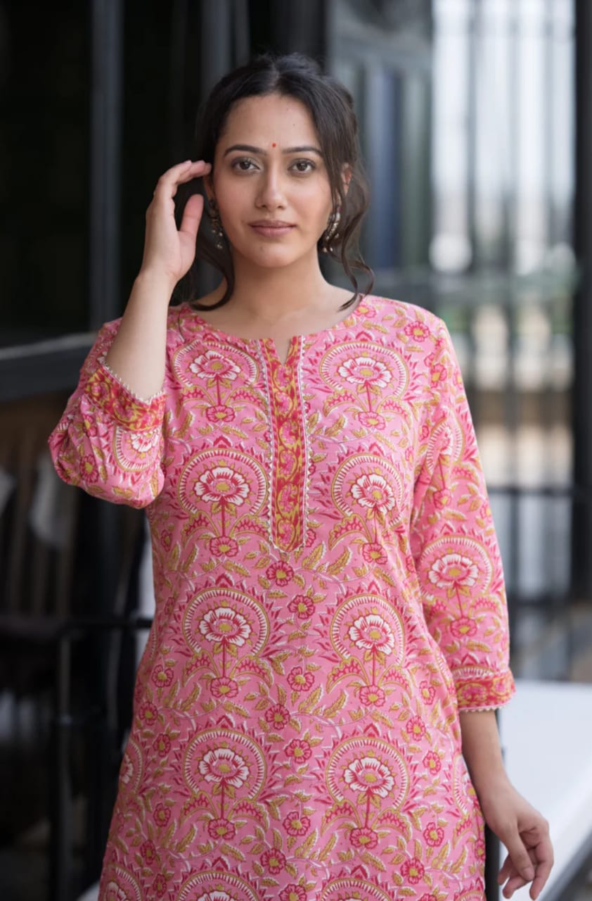 Cotton Printed Kurti